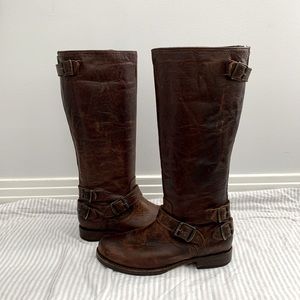 Women’s Frye Veronica back zip tall boots